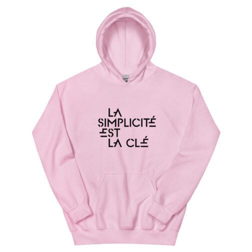 Sweat à capuche pour homme et femme – La simplicité est la clé – Image 6