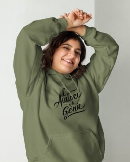 Sweat à capuche pour homme et femme – L’audace a du génie