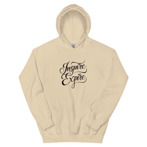 Sweat à capuche pour homme et femme – Inspire expire – Image 6