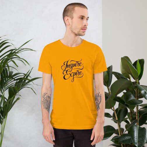 T-shirt personnalisé homme et femme – Inspire expire – Image 3