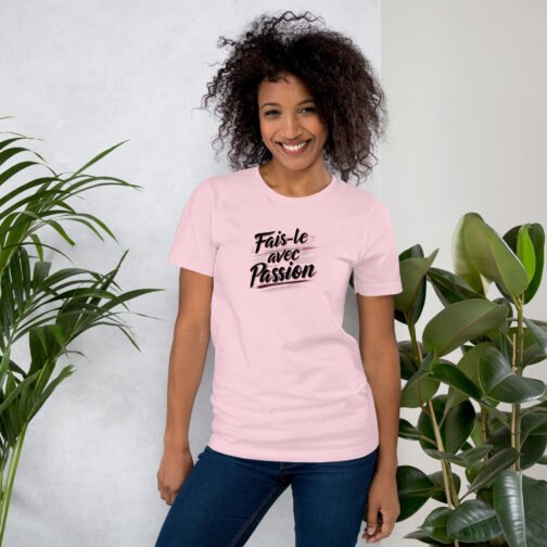 T-shirt personnalisé homme et femme – Fais-le avec passion – Image 2