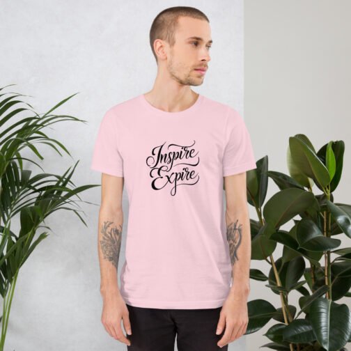 T-shirt personnalisé homme et femme – Inspire expire – Image 5