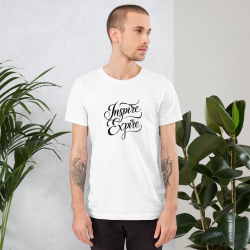 T-shirt personnalisé homme et femme – Inspire expire – Image 6